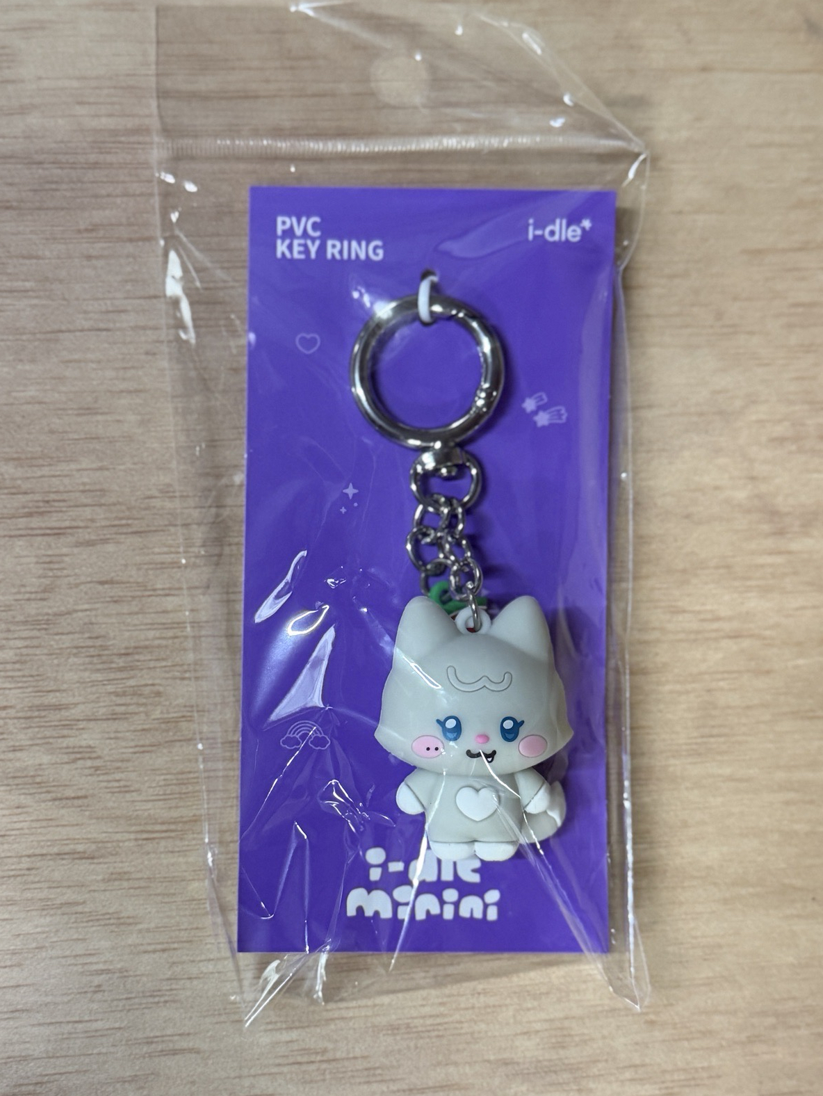 i-dle 舒華 展覽pvc鑰匙圈