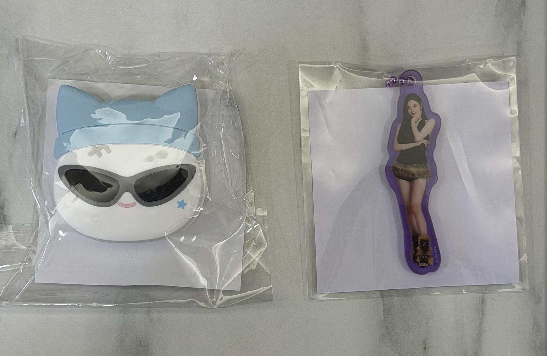 aespa蛋巡盲盒 冬扇夾 寧人物吊飾