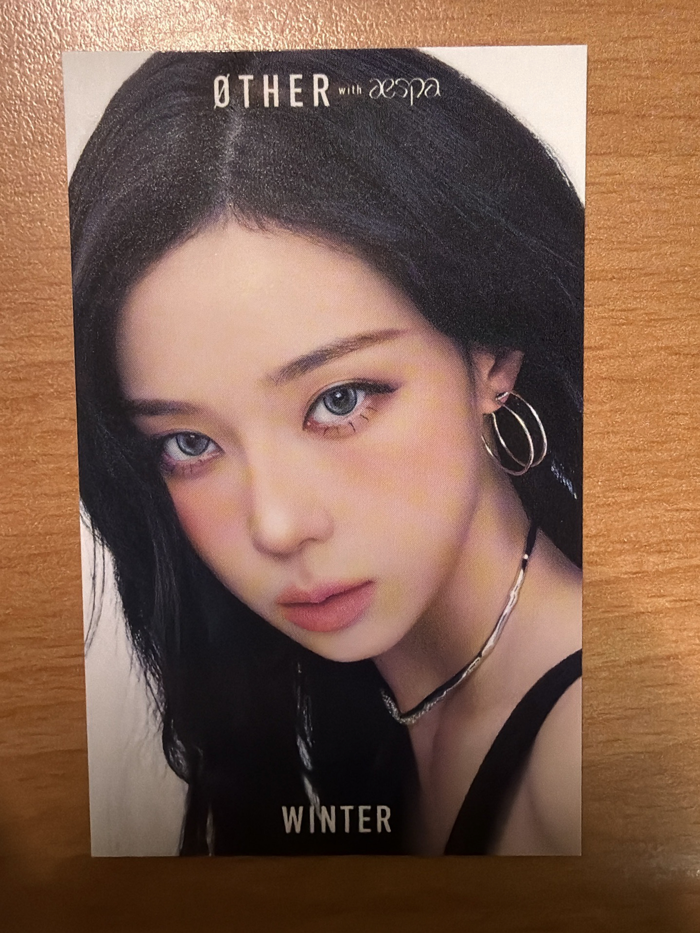 現貨當日出貨/ØTHER 美瞳 代言卡 貼紙冬