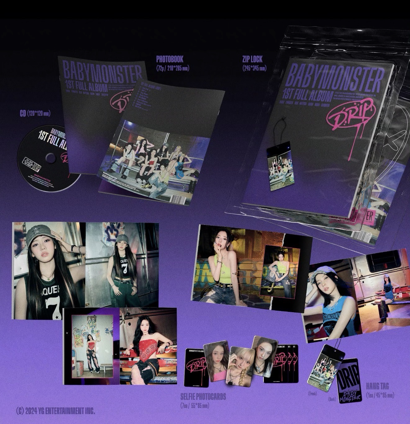 【現貨】寶怪 DRIP 正規一輯 ZIP LOCK ver. 專輯 