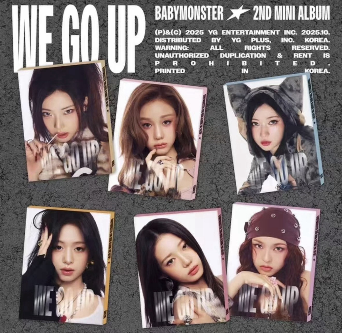 【現貨】寶怪 WE GO UP 專輯 PATTERN Ver.