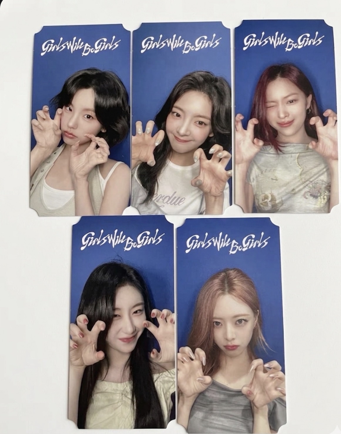 Itzy Sw日本簽售 票卡一套