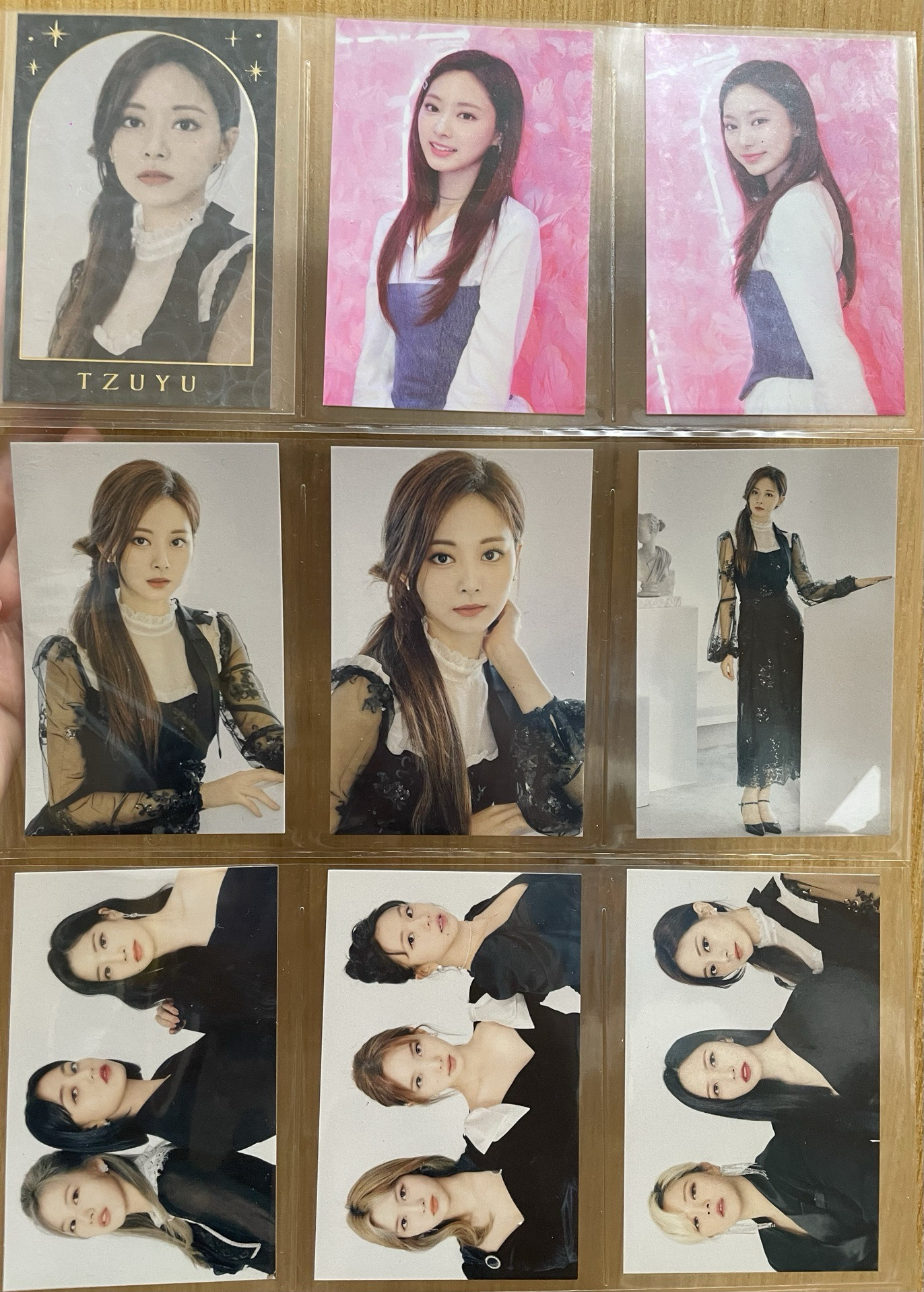 TWICE_四巡演唱會隨機卡Trading cards：子瑜卡組
