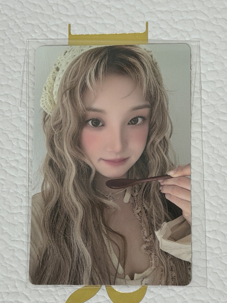 i-dle 雨琦 Cubee年曆特典卡