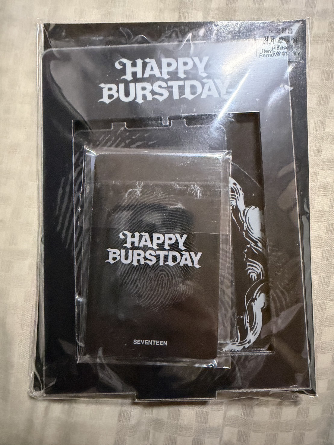 HAPPY BURSTDAY POP-UP-壓克力旋轉展示架