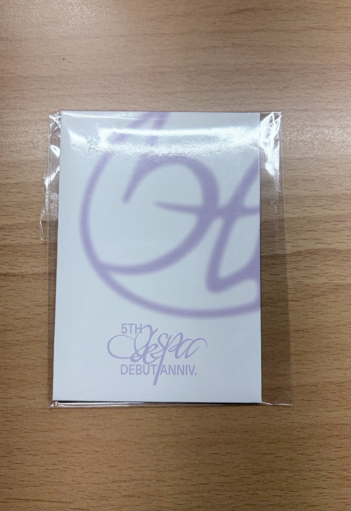 五週年幸運卡  未拆柚