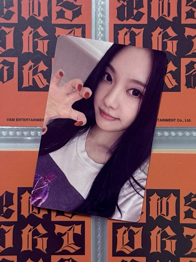 NINGNING DW一直娛簽售卡