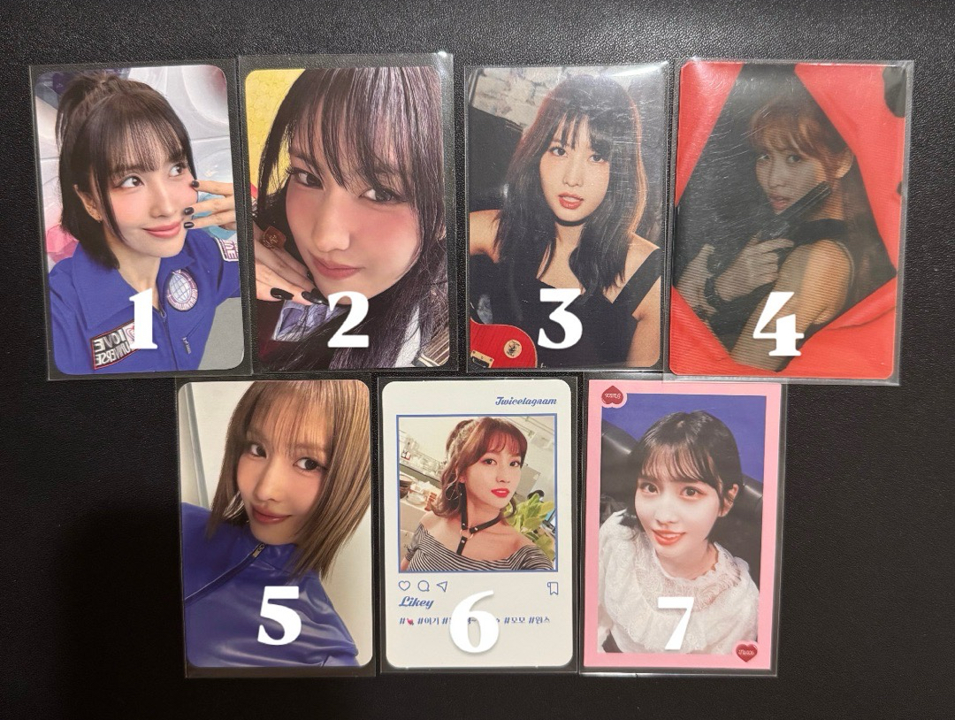 TWICE Momo小卡