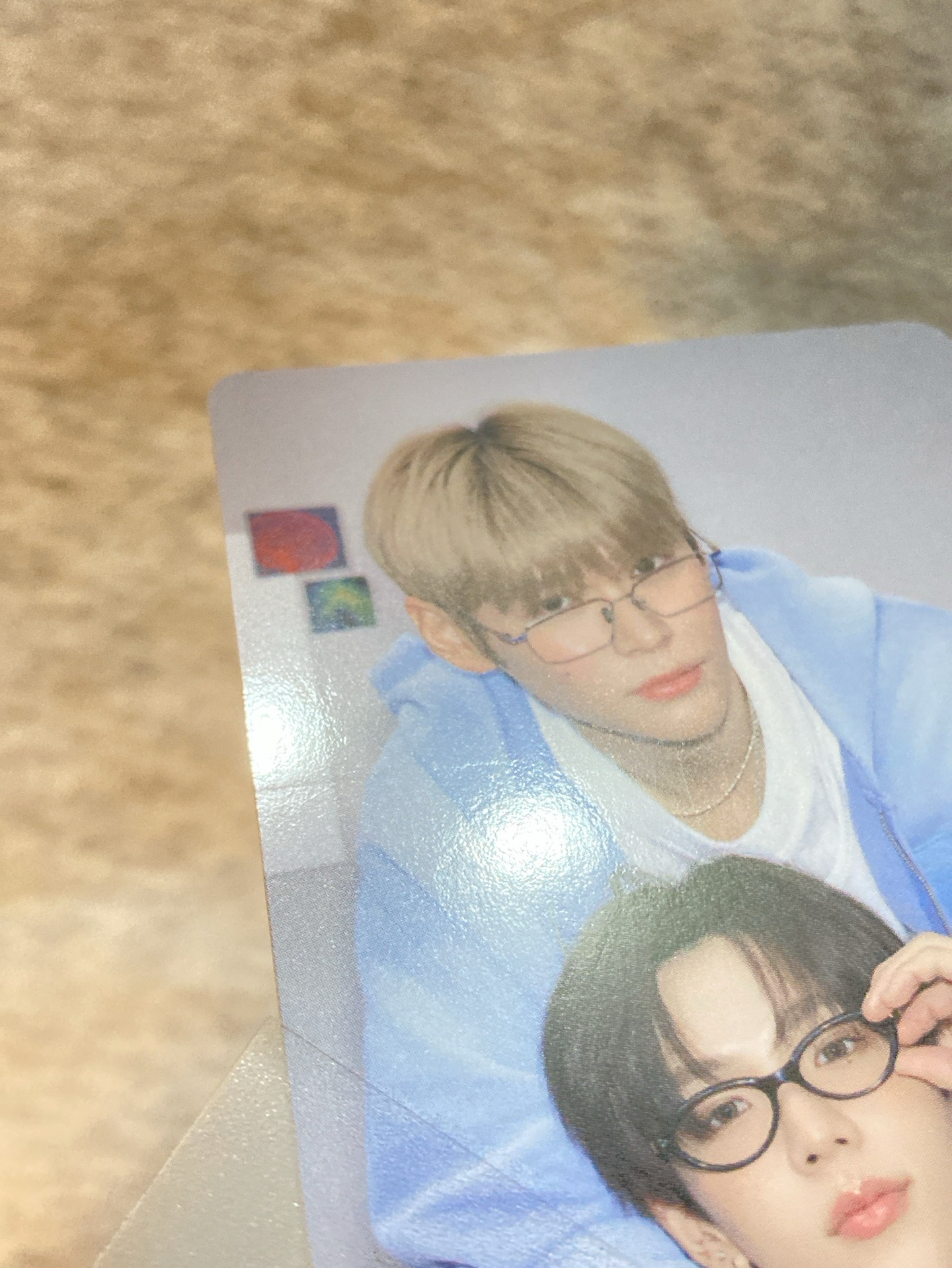 將恩雙人卡 壓痕損 直出