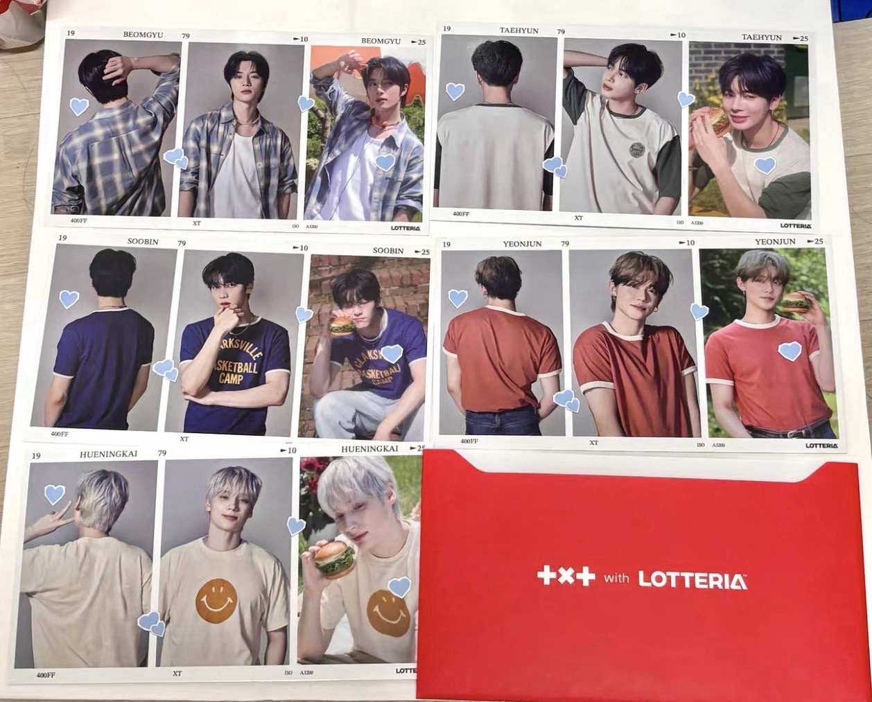 代購/非現 樂天代言明信片