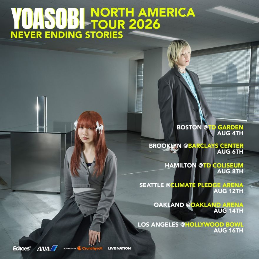 NORTH AMERICA TOUR 2026 “NEVER ENDING STORIES”