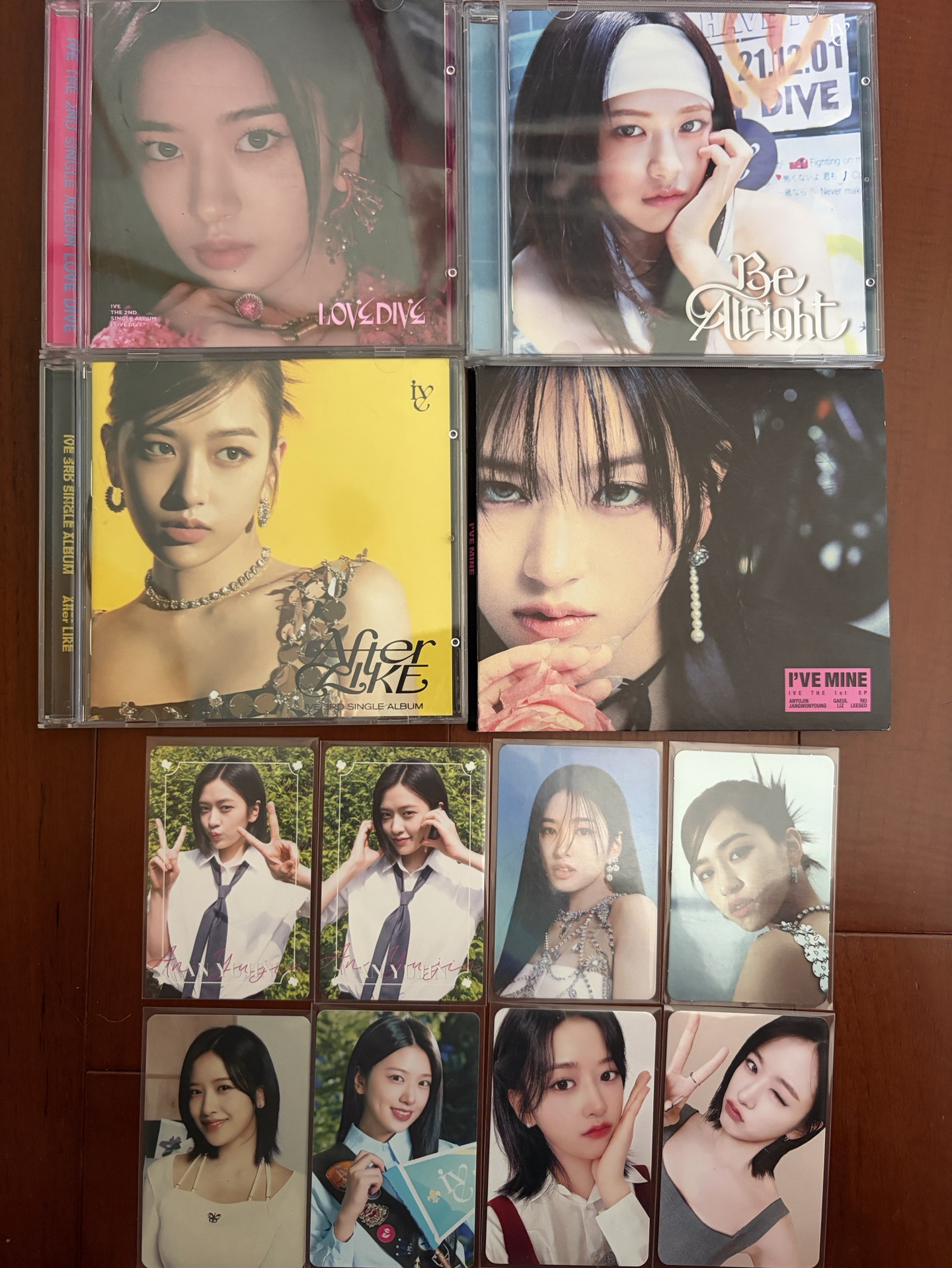 安單封4張+小卡8張 整圖一起