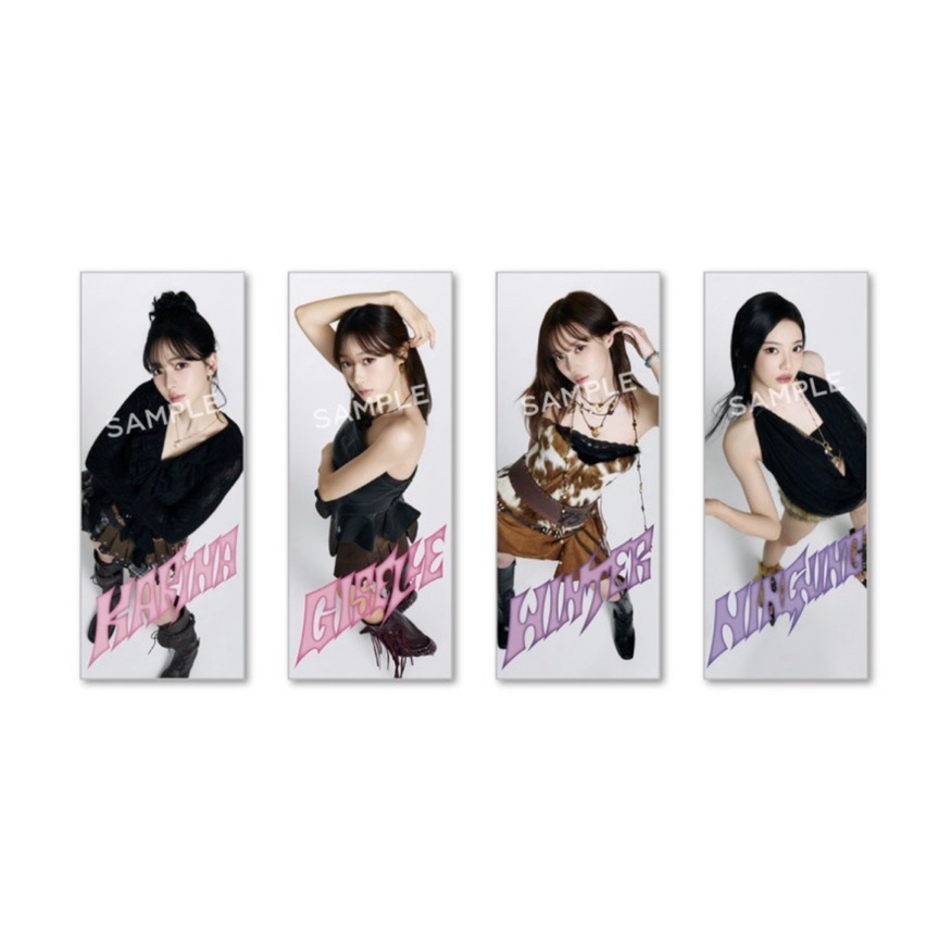 aespa 三巡 毛巾手幅 東蛋預購