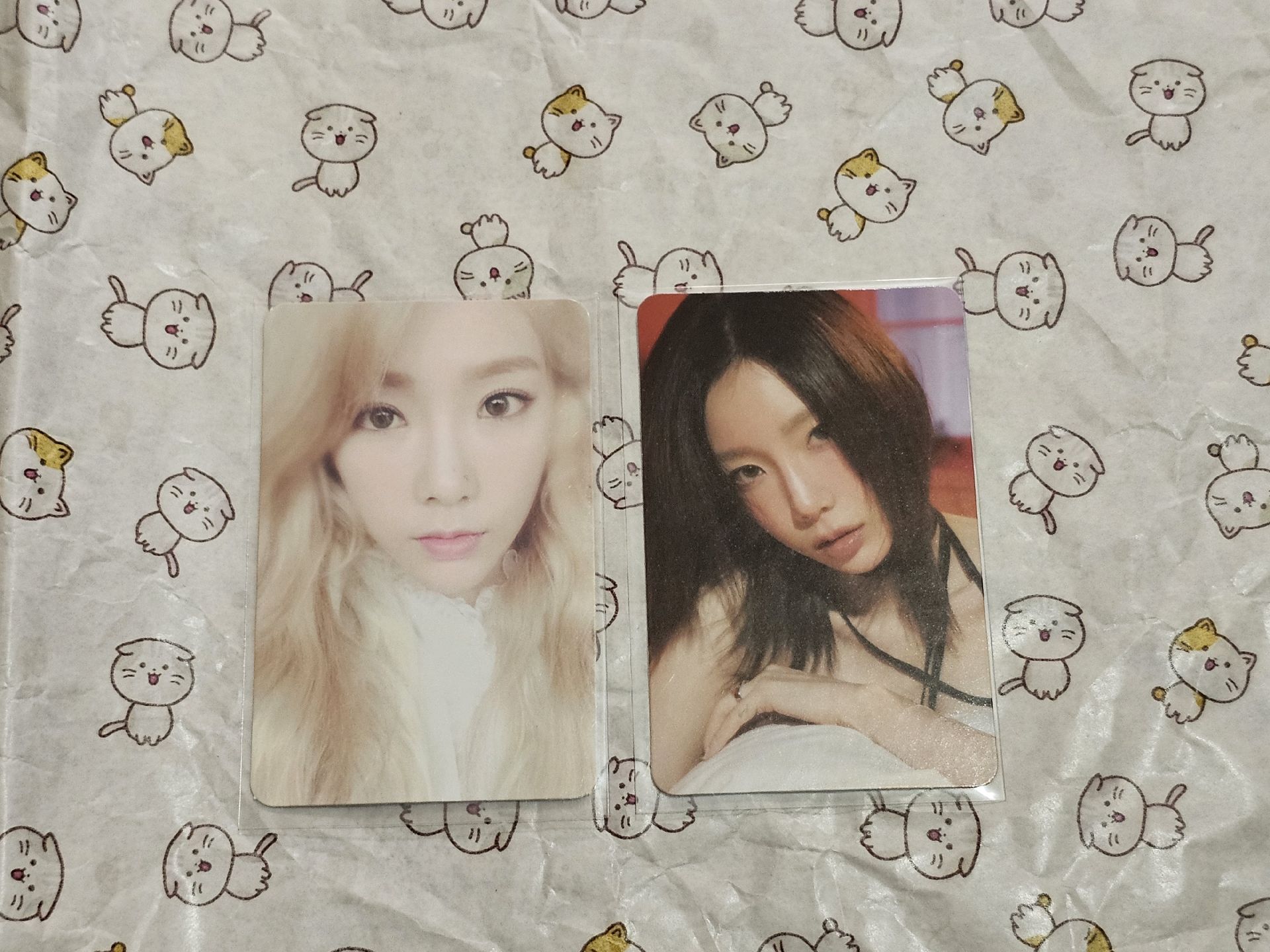 太妍 TTS Dear Santa 專輯卡、ODD 隨機卡