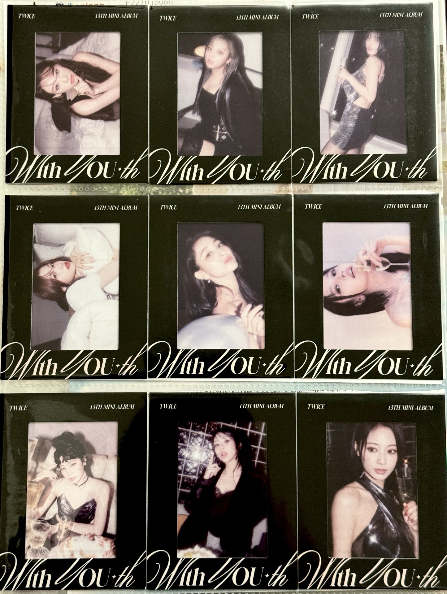 迷13 隨機透卡 一套9張