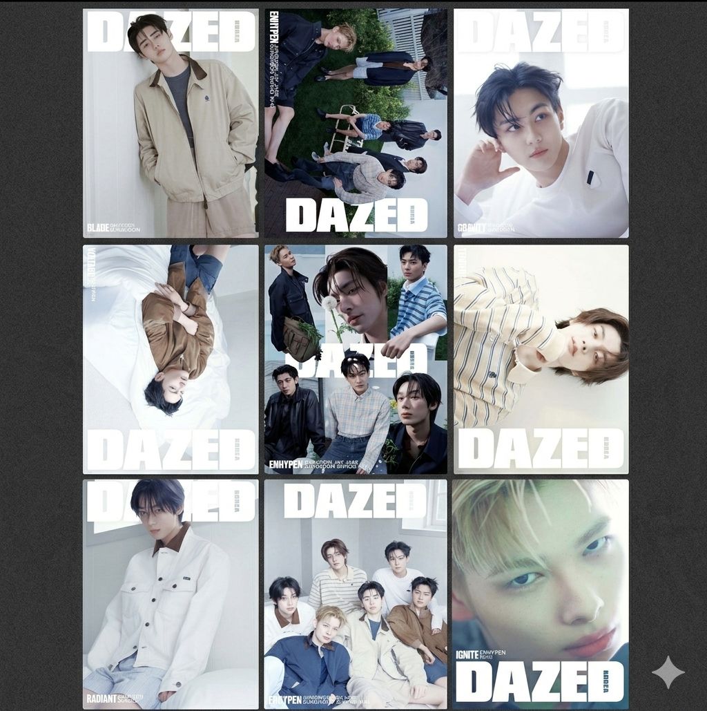 （預購）Dazed Enhypen 五月號