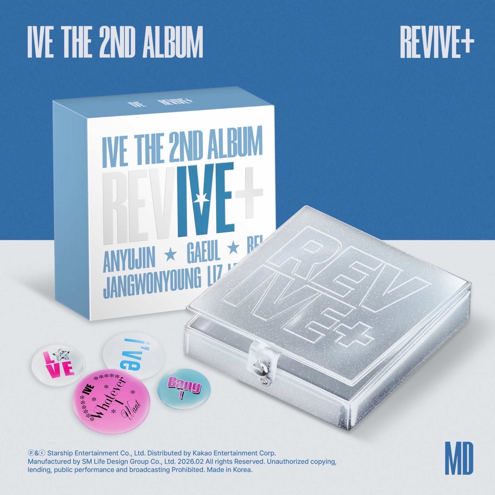 IVE REVIVE+ MD ver. 全新未拆