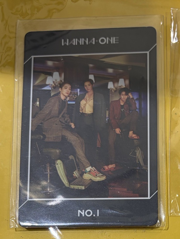 wanna one  NO.1專輯卡