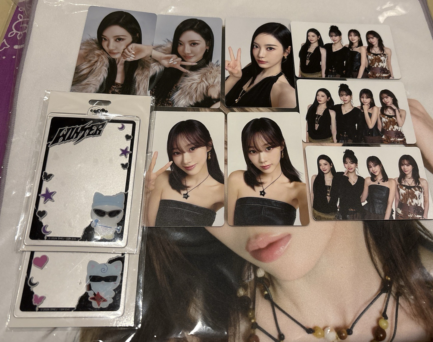 aespa 蛋巡隨機小卡 扭蛋 卡套