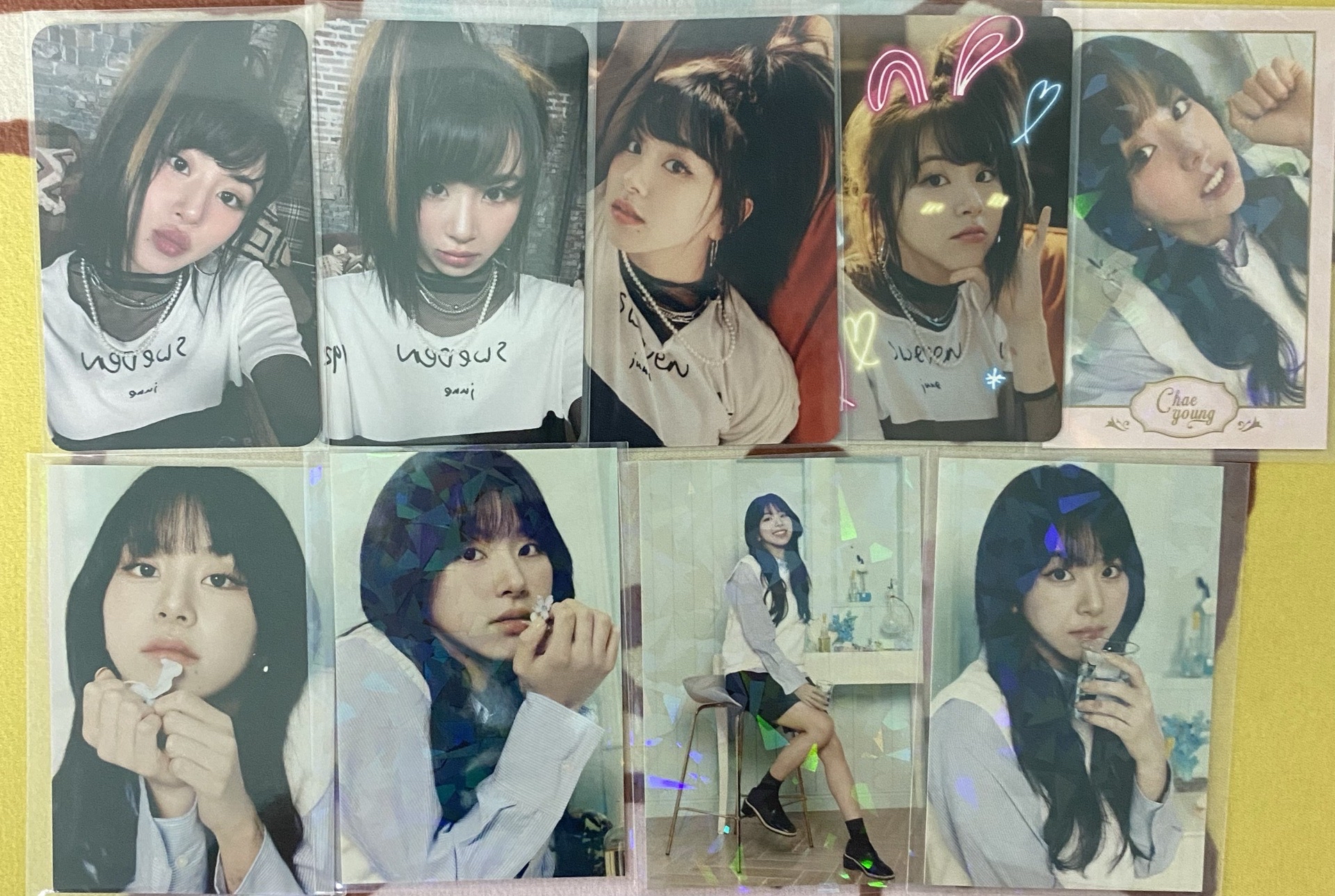 TWICE 彩 年曆小卡和隨機卡