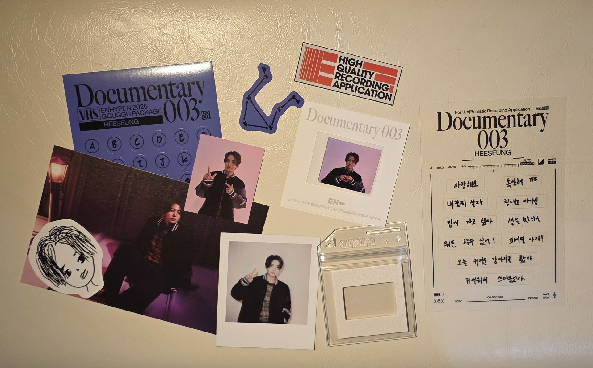 羲 2025 Ggu 咕咕盒 成員set