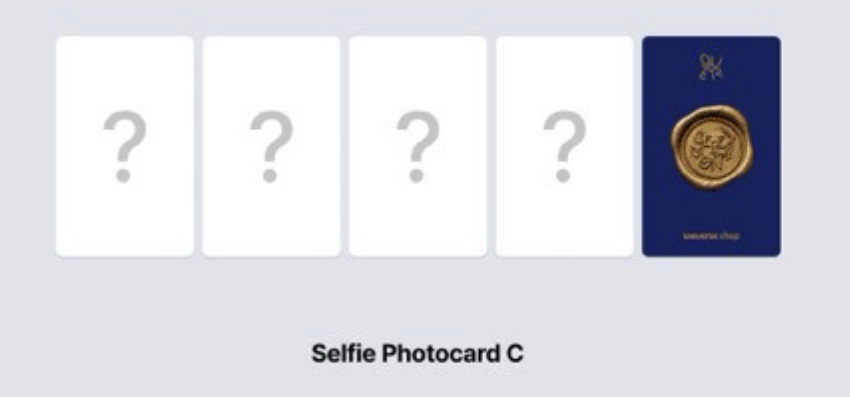 迷四 wvs 預售 特典卡 C ver.塔、燕自選