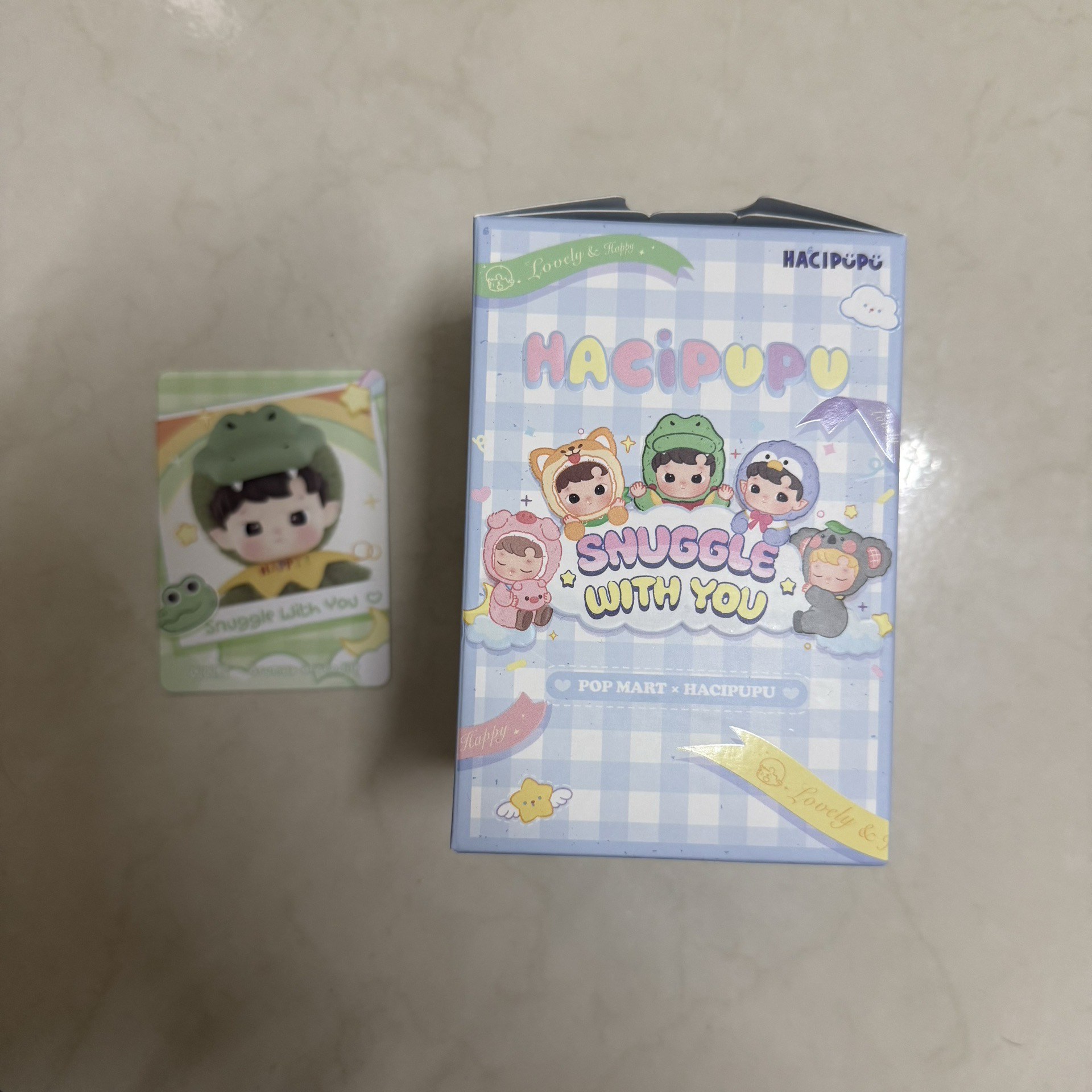 泡泡瑪特Hacipupu動物貼貼盲盒