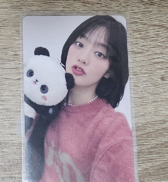 i-dle minnie 語音熊貓卡