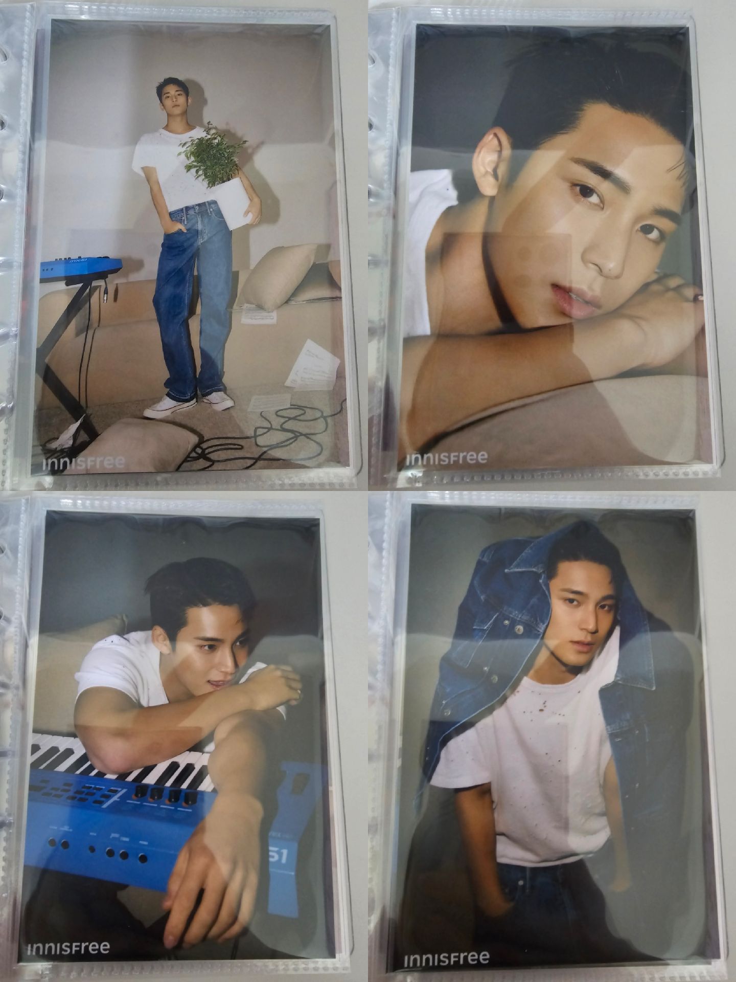 代言 明信片 innisfree