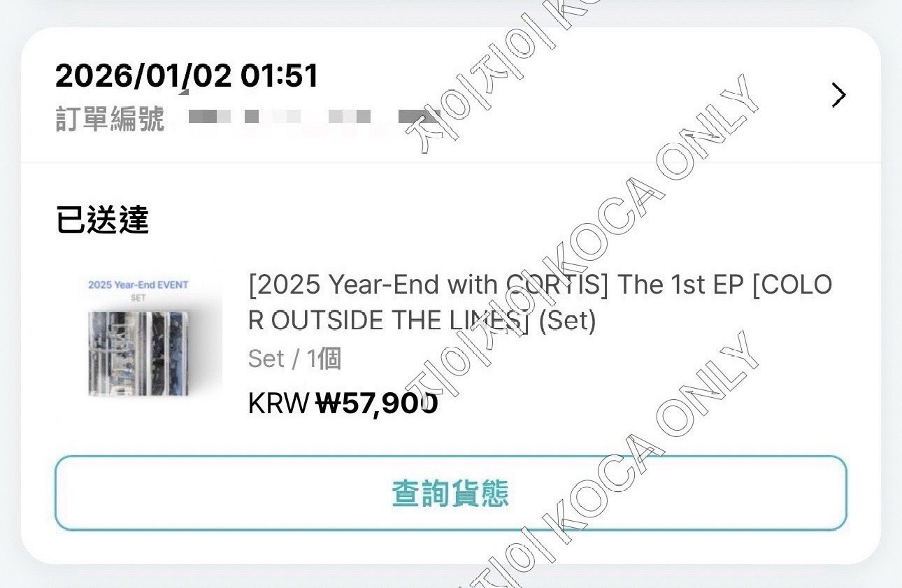 CORTIS Weverse 年末特典 乾鎬+成玹