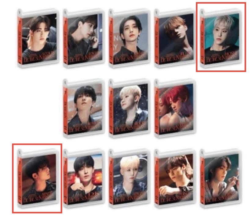 SEVENTEEN 安可扭蛋 秀圓榮奎