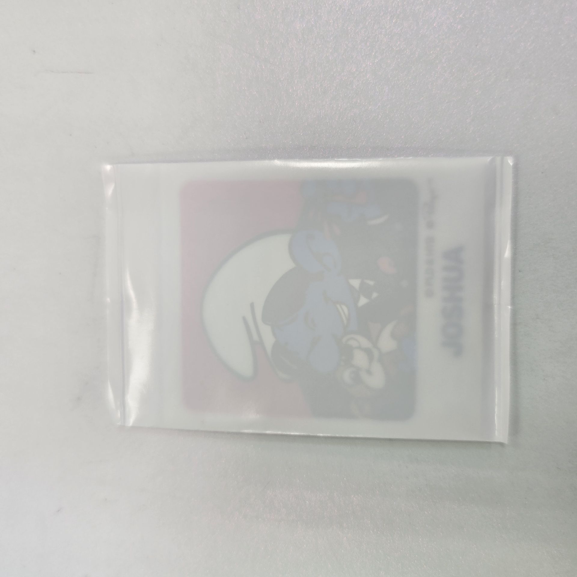 方形（秀）藍色小精靈貼紙 