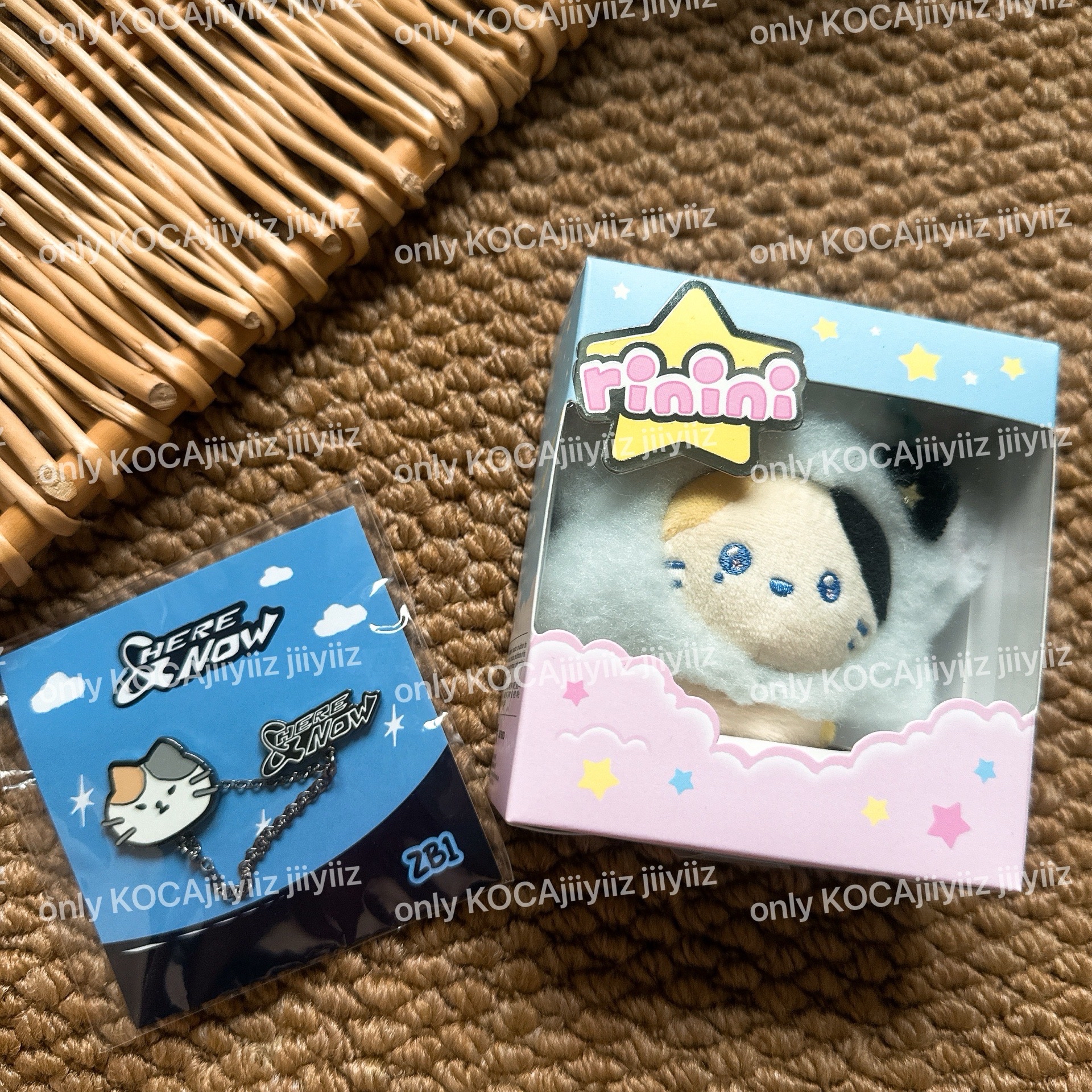 Zerobaseone ZB1 zeroni Ricky 星星娃+二巡徽章