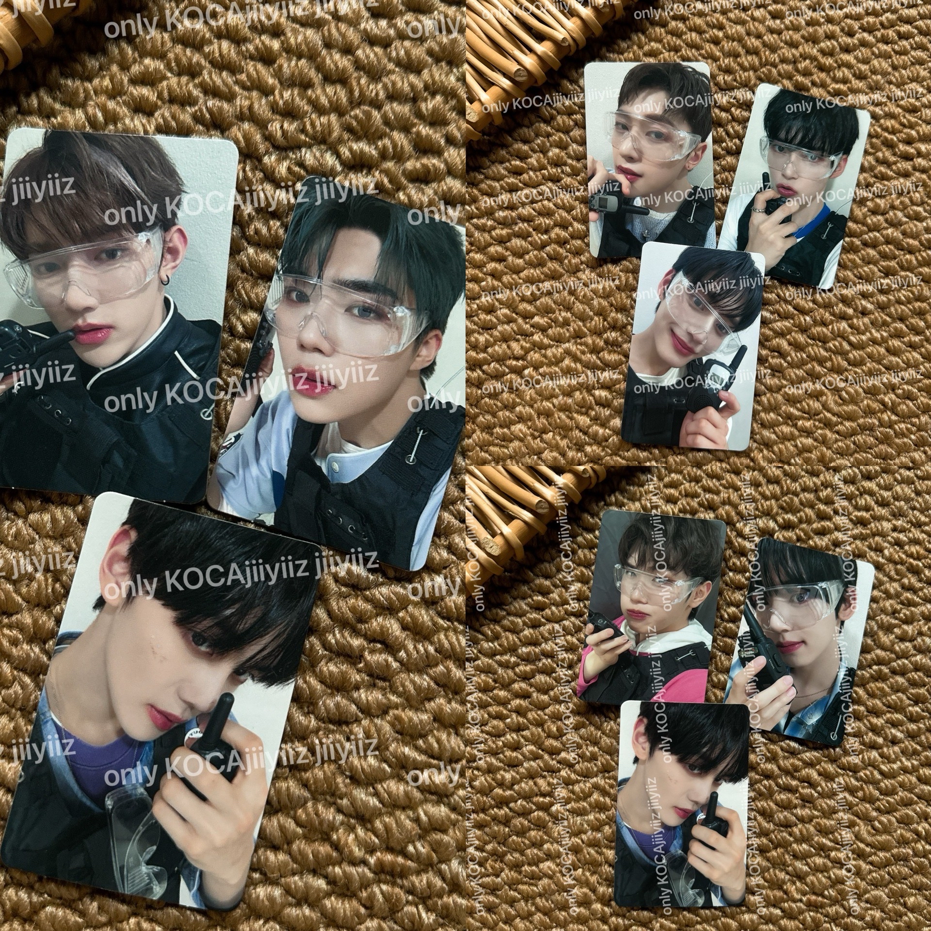 ZB1 MS特工特典 三張不拆賣