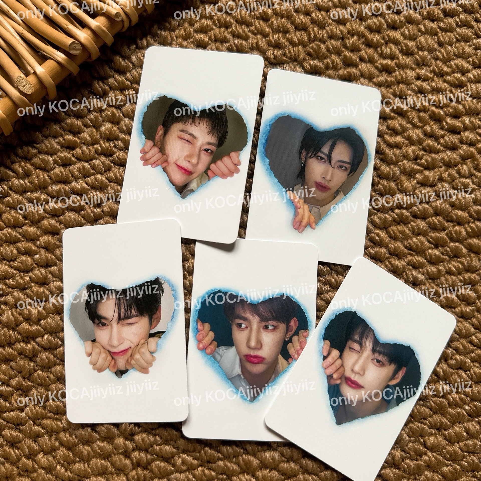 ZB1 MS 愛心相框特典 五張不拆賣