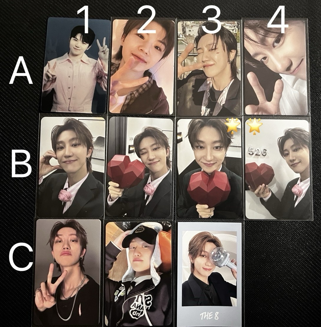 勳卡、八卡區（全部💙）