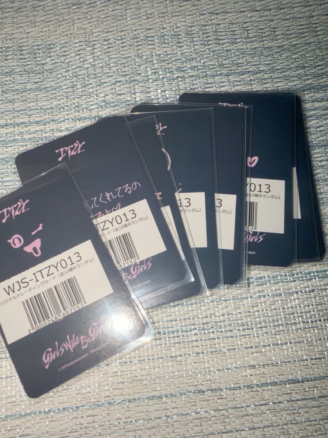 Itzy whoop 日本簽售特典一套