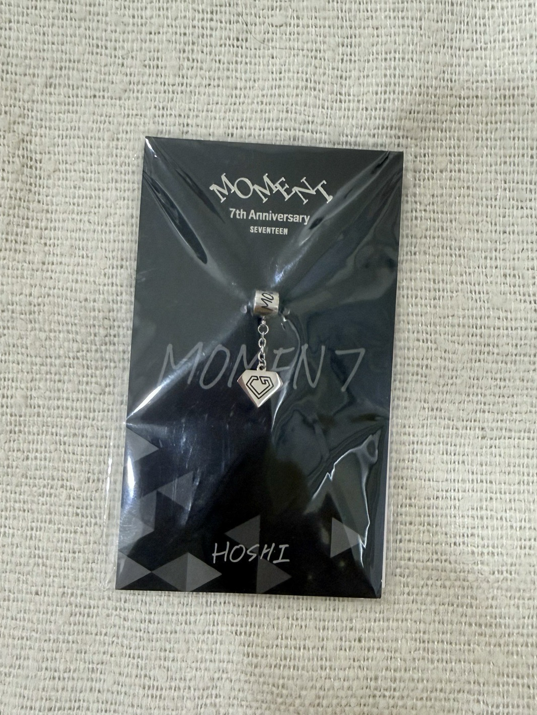 SEVENTEEN｜七週年吊飾｜榮