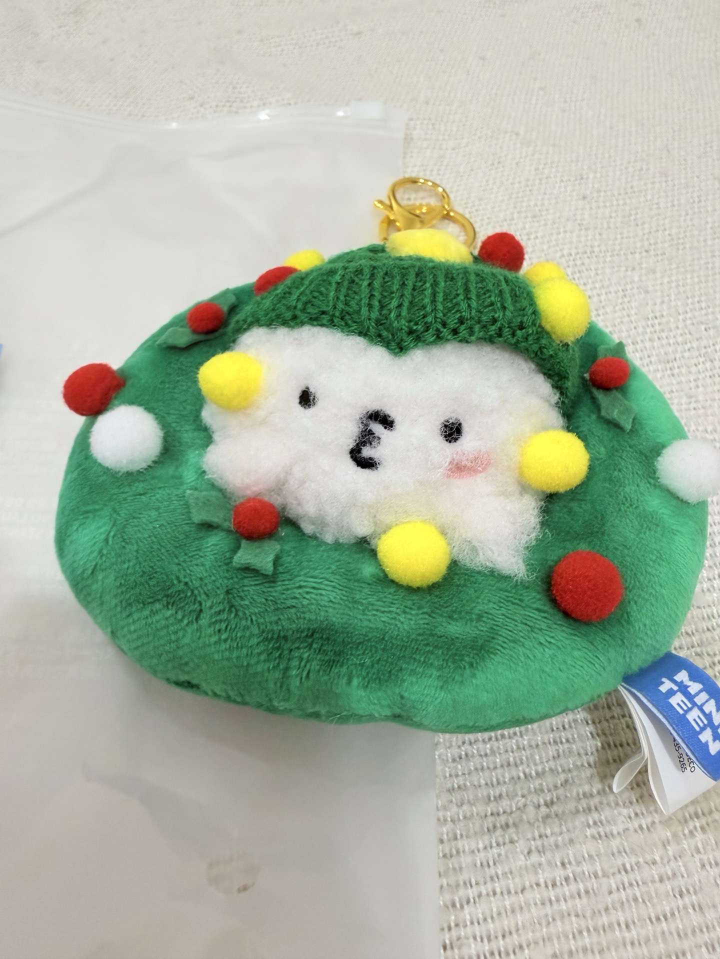 SEVENTEEN｜聖誕MINITEEN 鑰匙圈吊飾 花圈吊飾娃｜勳