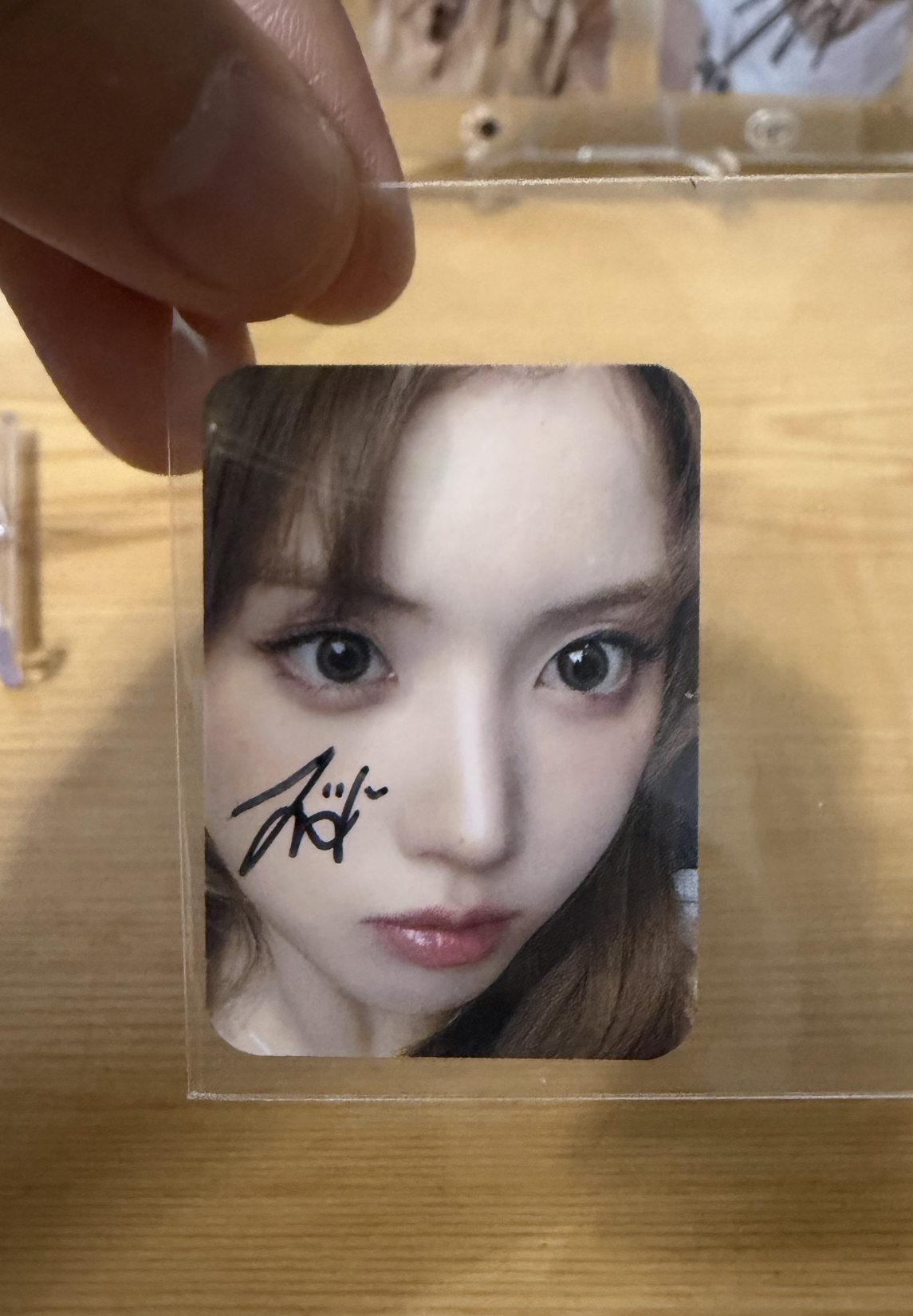 懟臉迷你簽卡（僅2）私訊可議