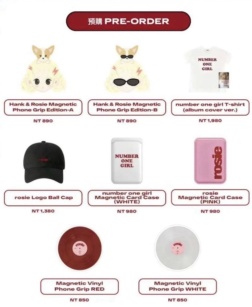 原價代購 BLACKPINK ROSÉ 台北快閃 