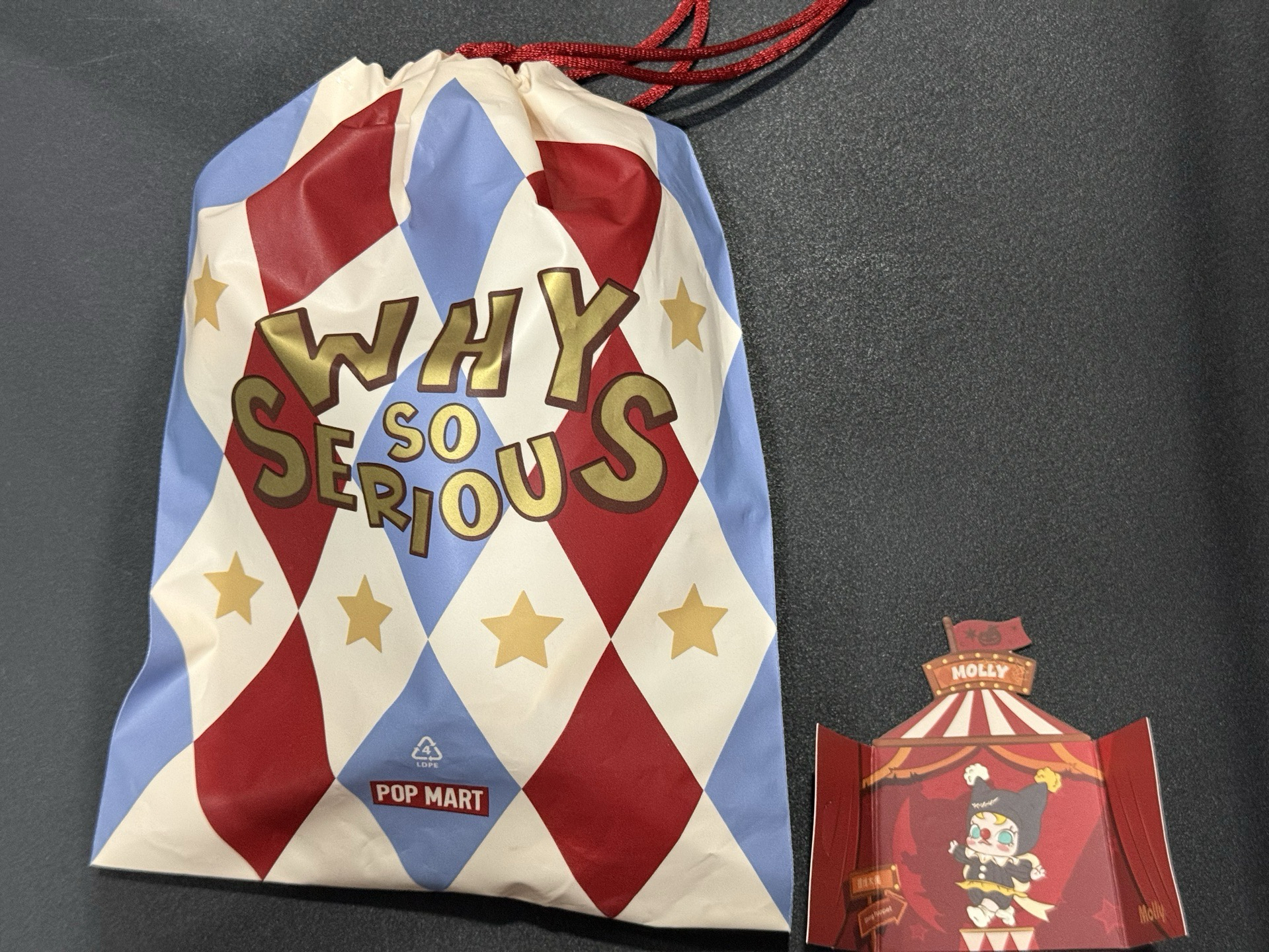 WHY SO SERIOUS 系列-搪膠毛絨掛件盲盒 提線木偶 Molly