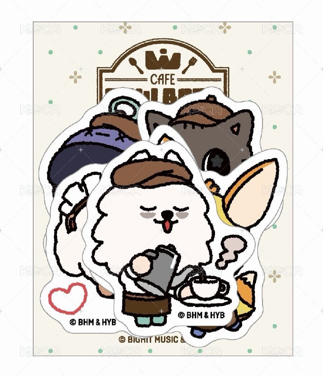 TXT CAFE 2026 卡貼