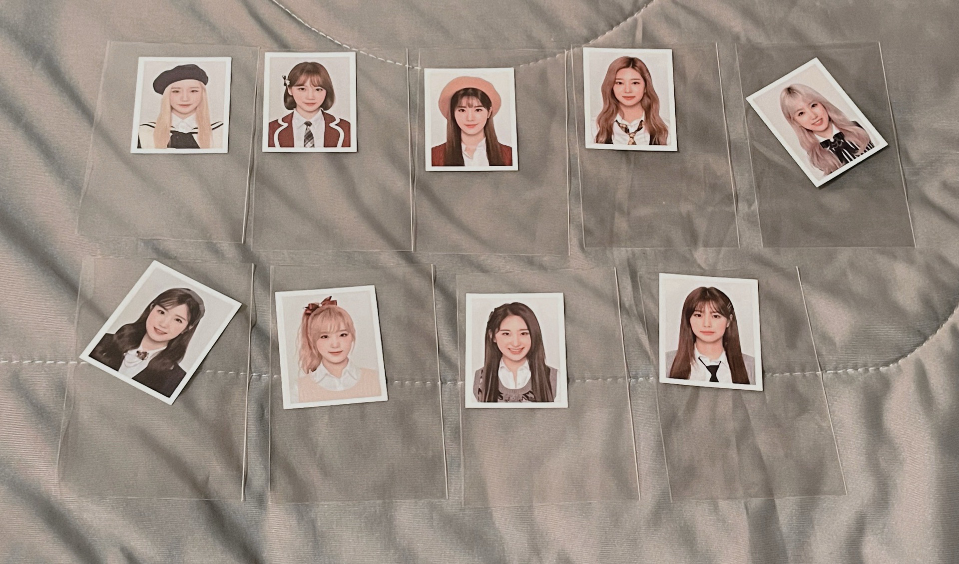 IZ*ONE證件照 （9張不拆）