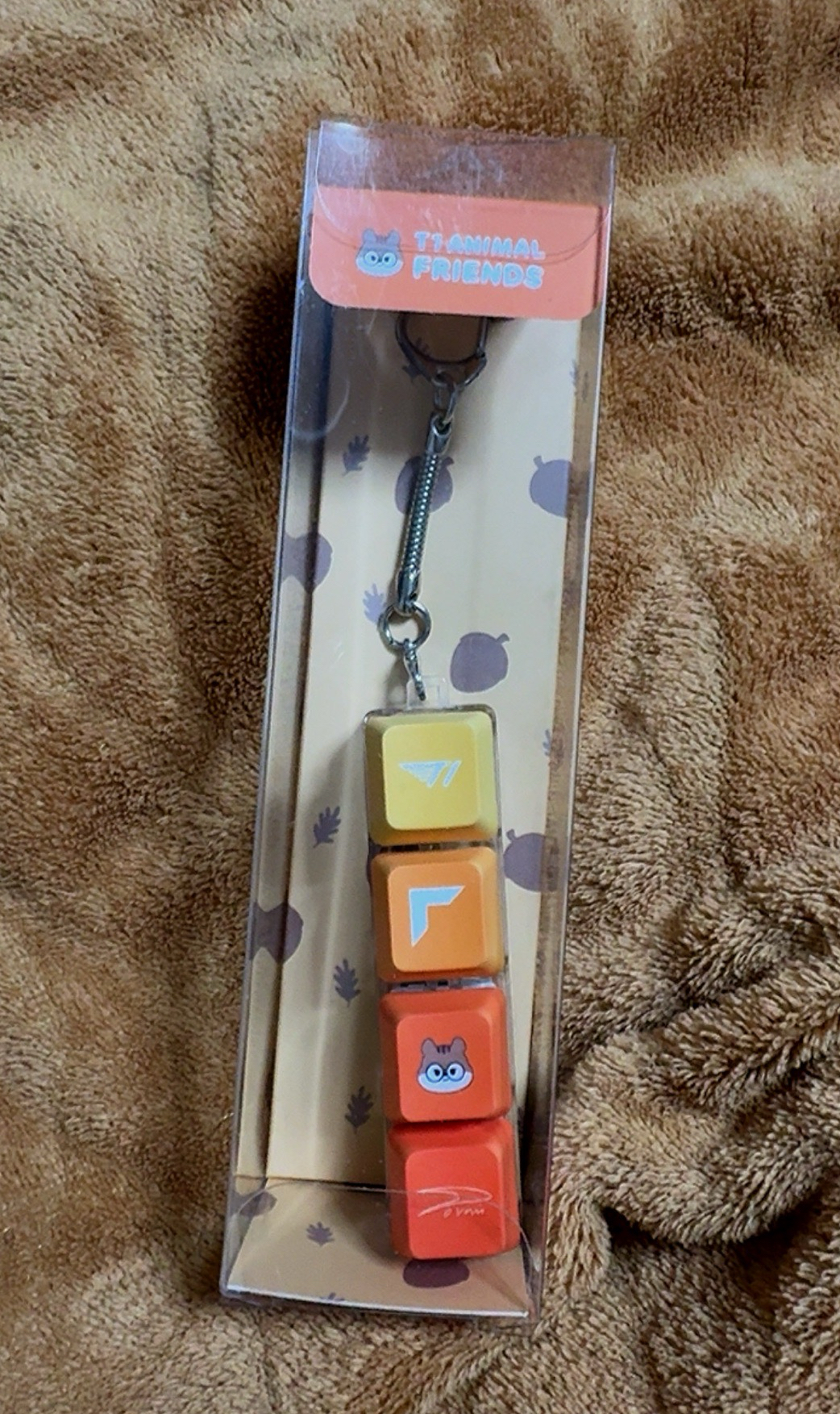 動物朋友 鑰匙圈吊飾-Doran(全新含盒）