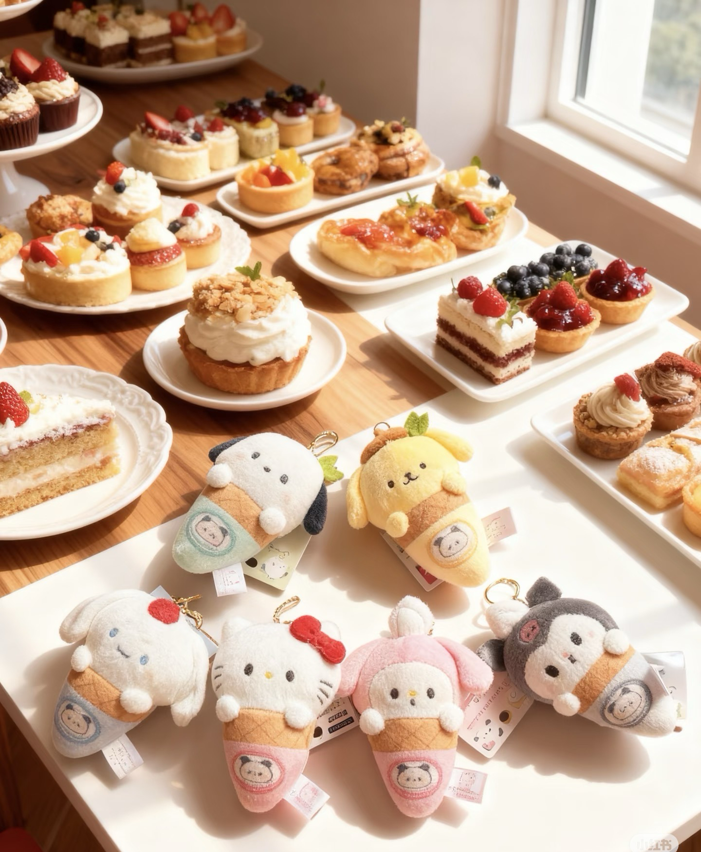 甜筒系列吊飾娃娃