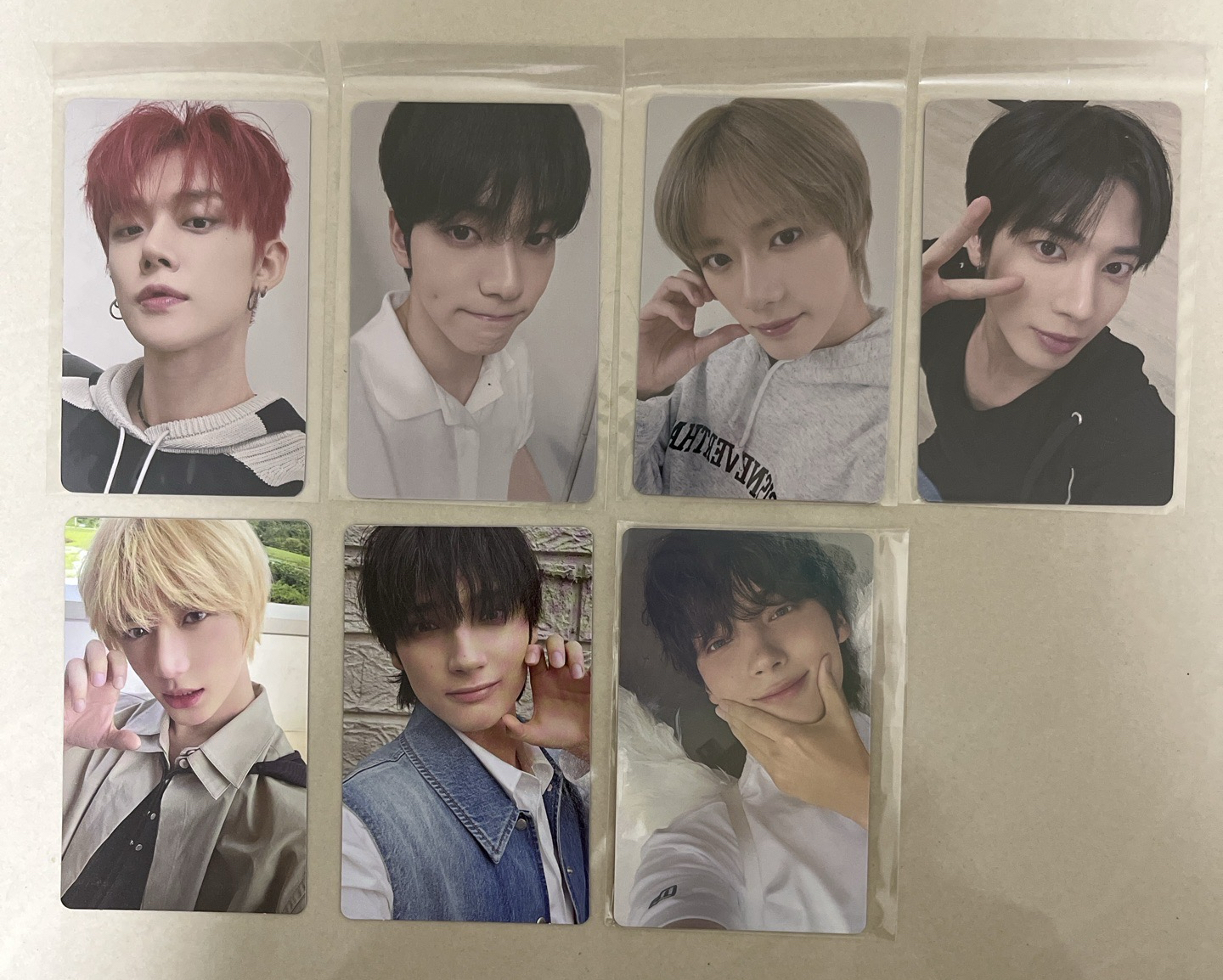 TXT 迷七 特典卡 幸運卡