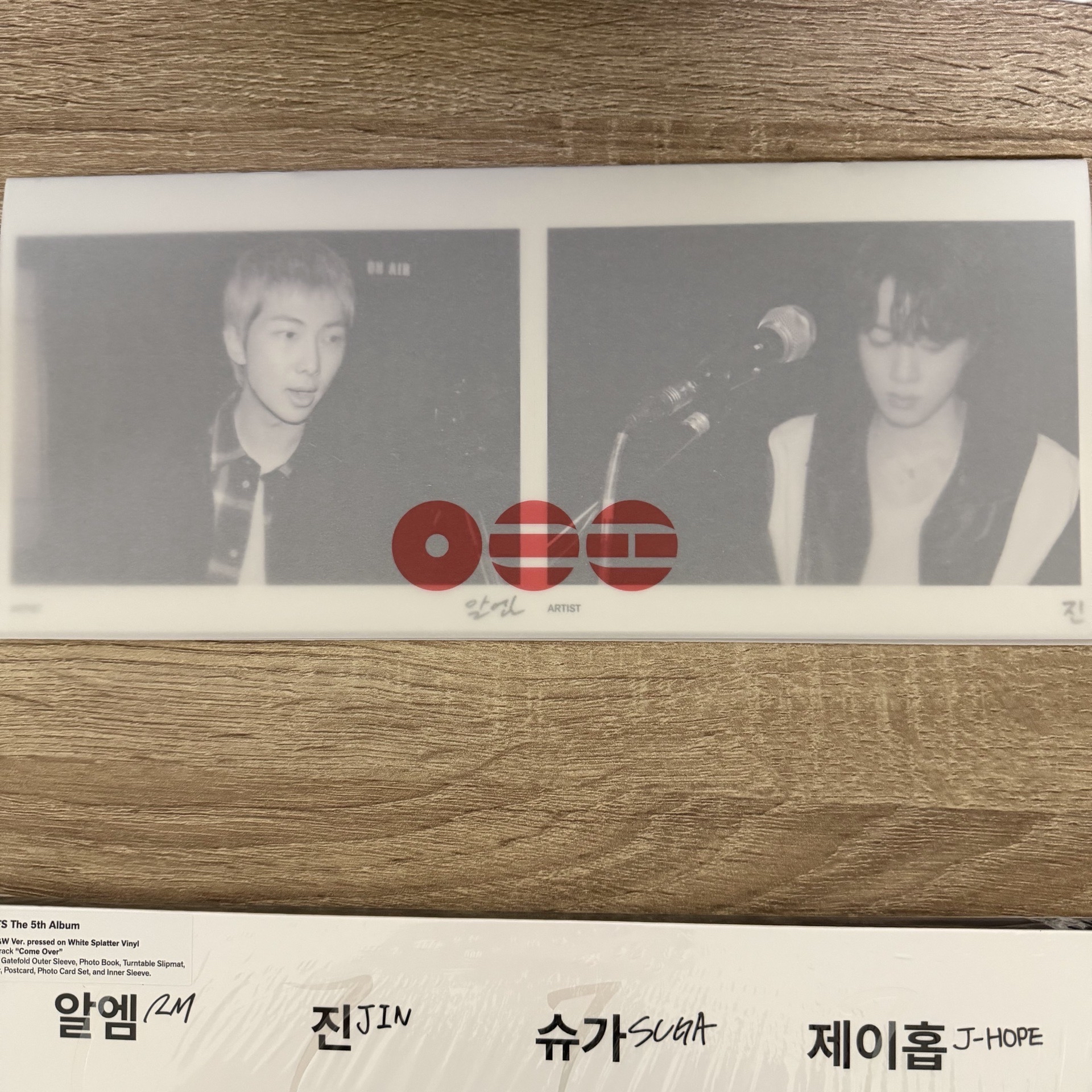 BTS 防彈少年團 Arirang 豪華版 黑膠 B&W
