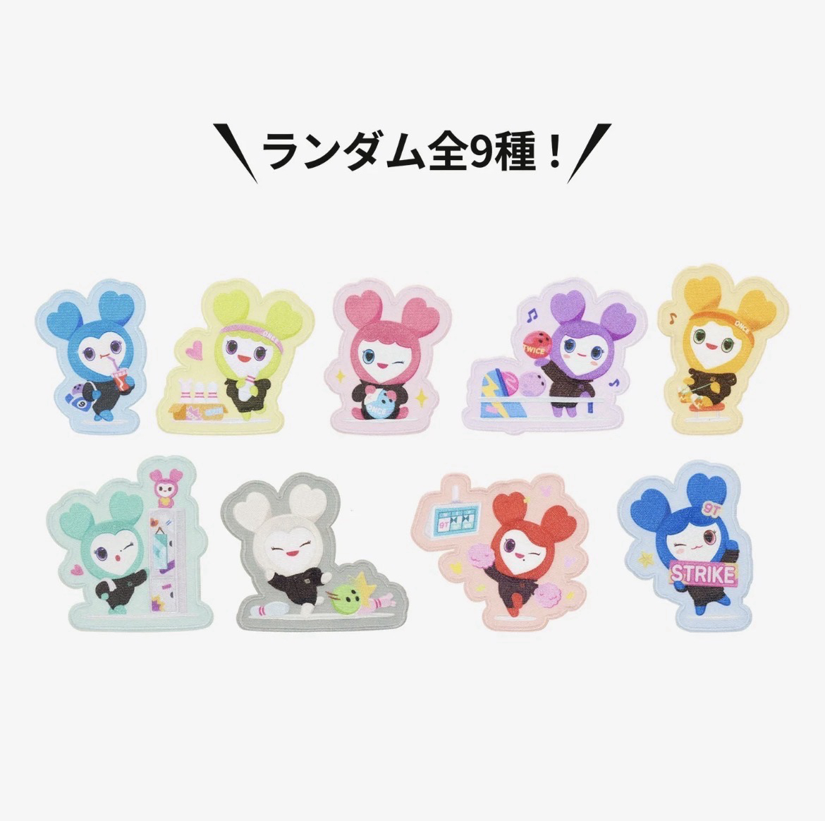 六巡 JYP JAPAN 布貼 Lovely 隨機（新國立線下）