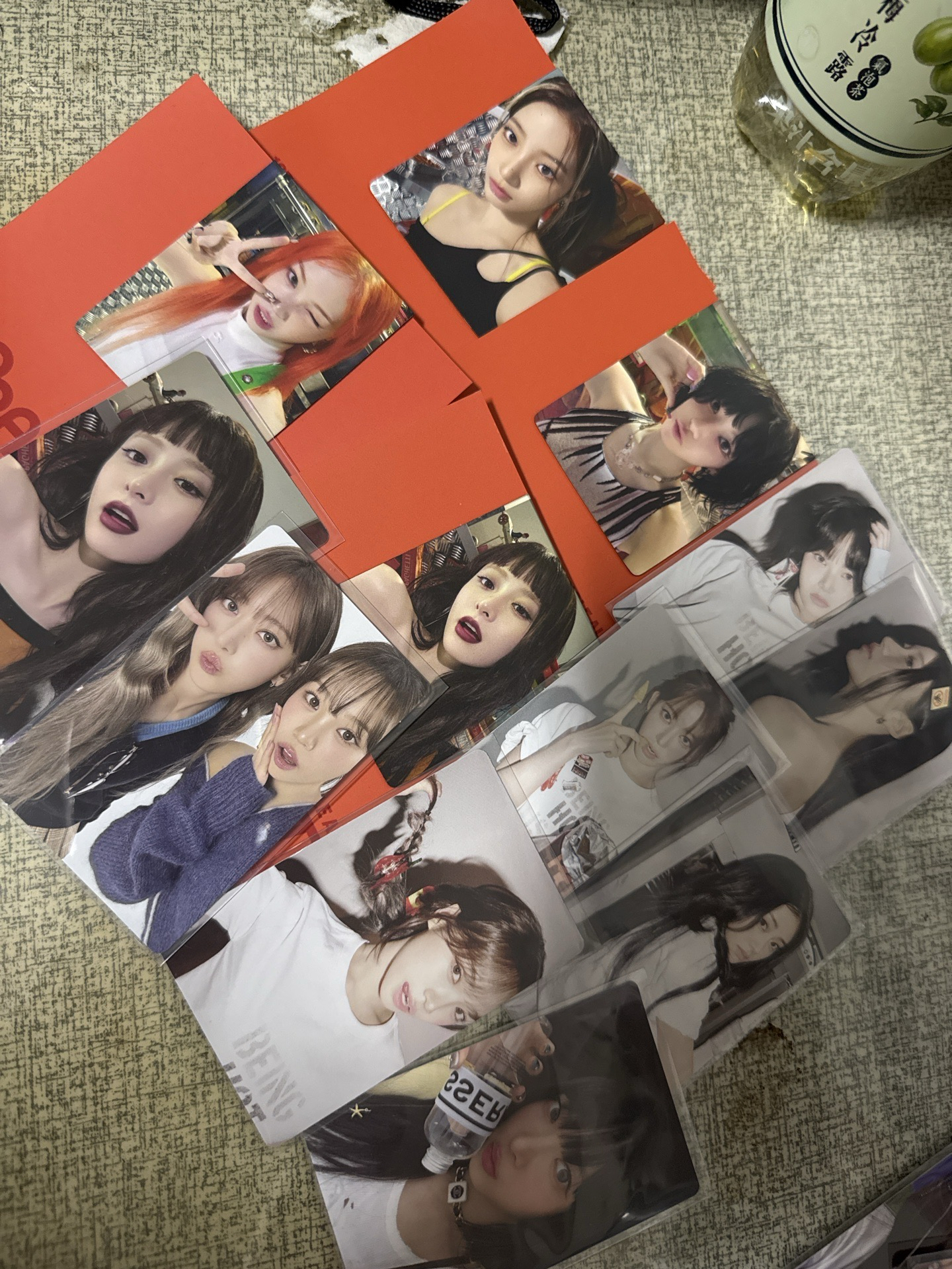 Lesserafim 義大利麵磁鐵 特典 Hot weverse 版本小卡 恩採Unforgiven小卡